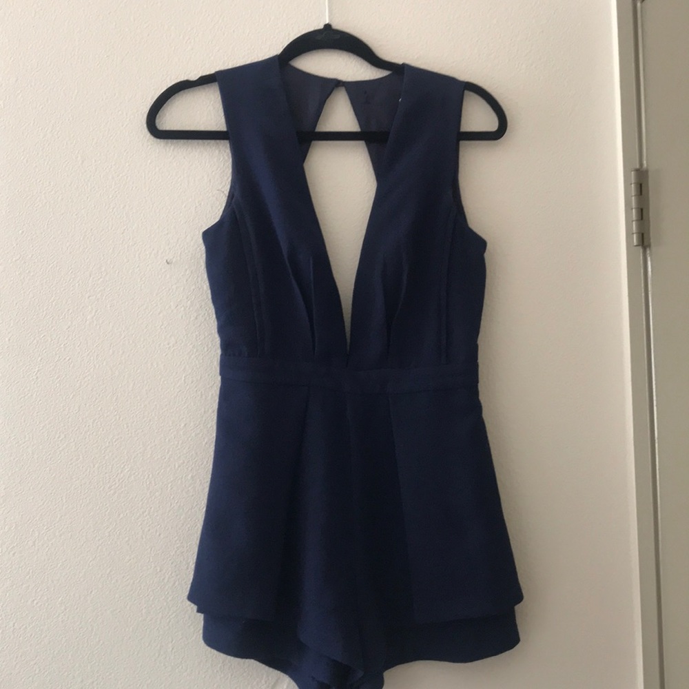 Navy Blue romper